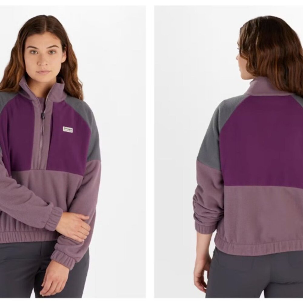 Women's retro rocklin 1/2 zip fleece